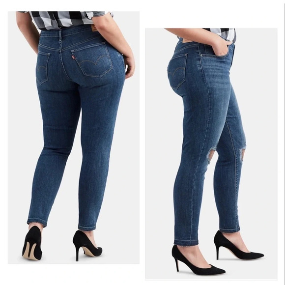 Levi’s 711 The Skinny Hide & Seek Size 20W - Picture 2 of 2